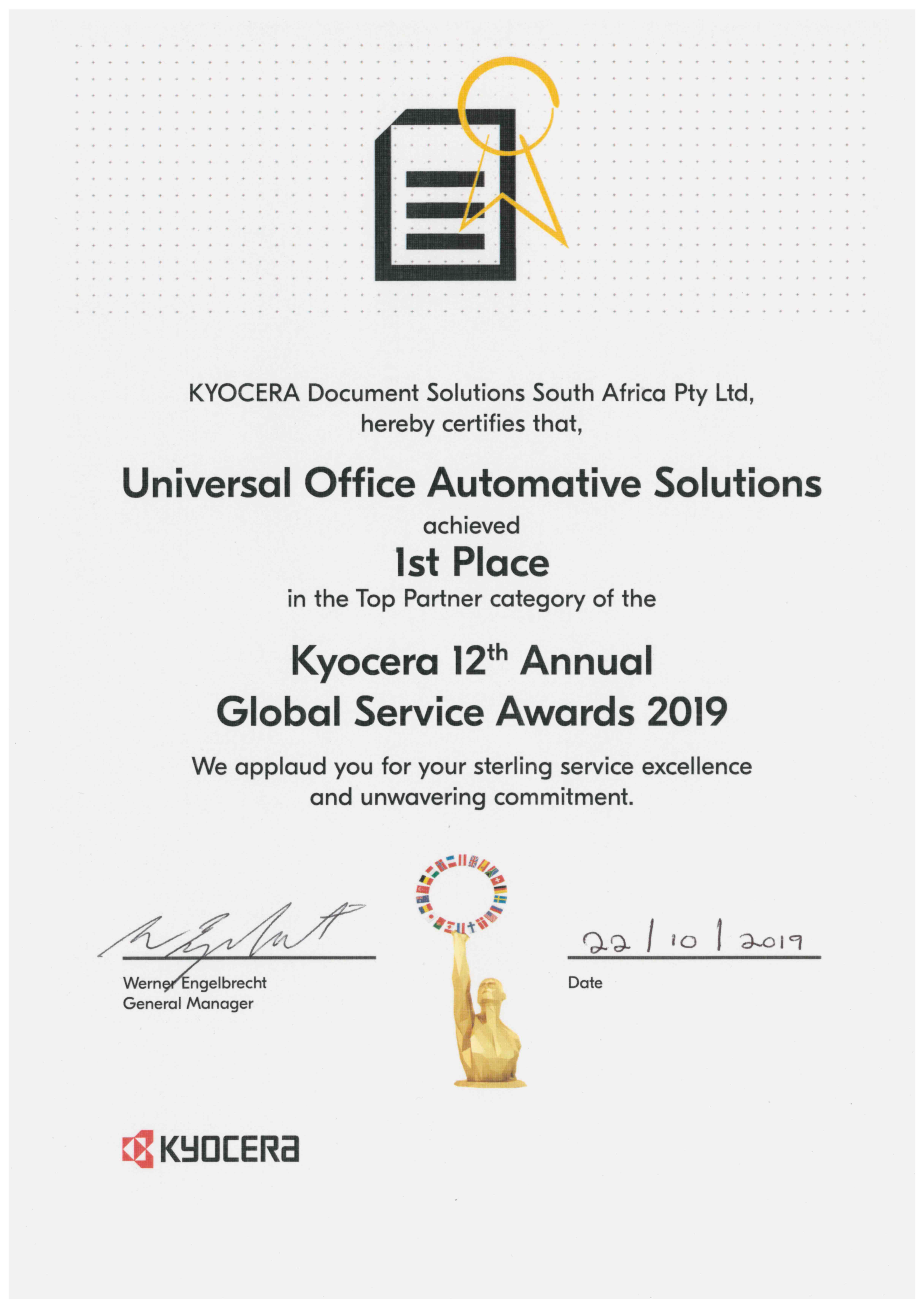 Company Award